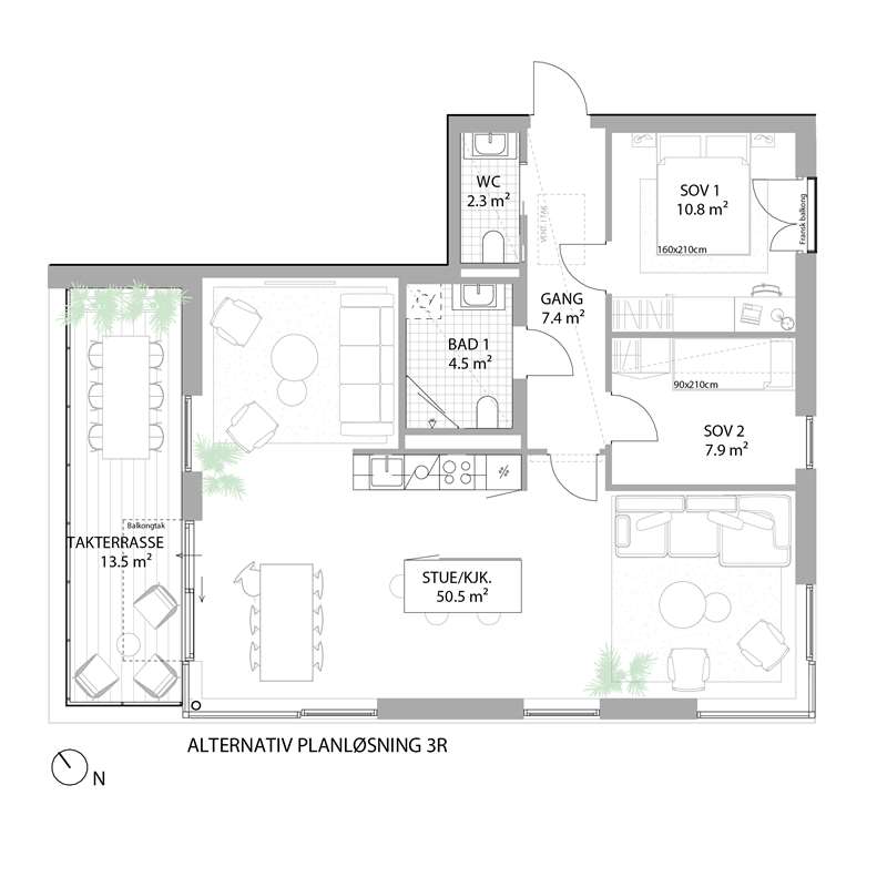 Alternativ Planløsning